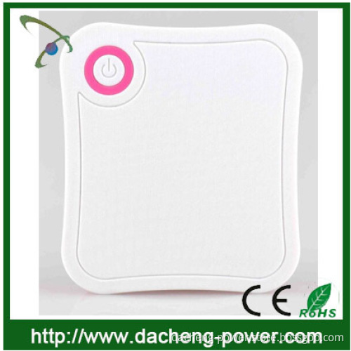 Sandwich shaped portable charger power bank 7800mah with perfect design